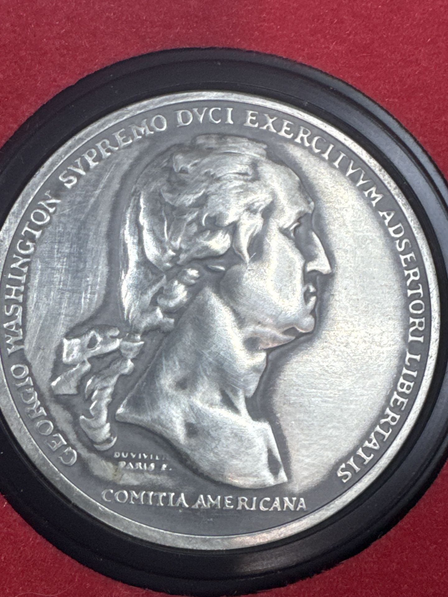 #174 1776 “Washington Before Boston” – U.S. Mint Medal • America’s First Medals Series • Original Box + Booklet 