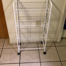 4 Tier Rolling Cart