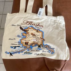 NEW Alaska Canvas Travel Bag