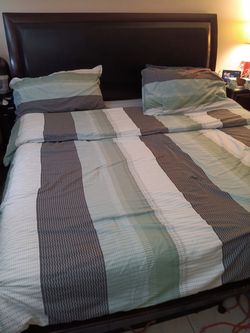 King Size Bed w/ Frame