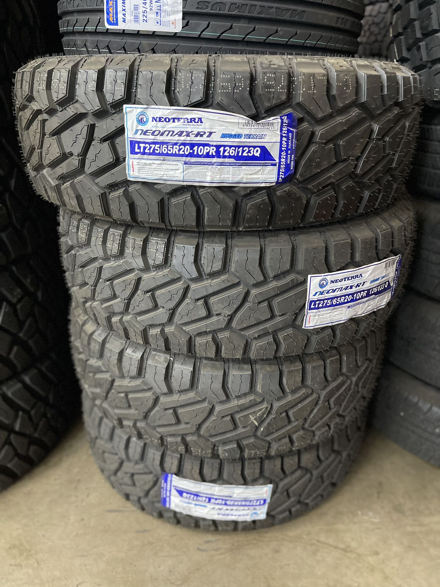 LT275/65/20 Neoterra Neomax RT Tires