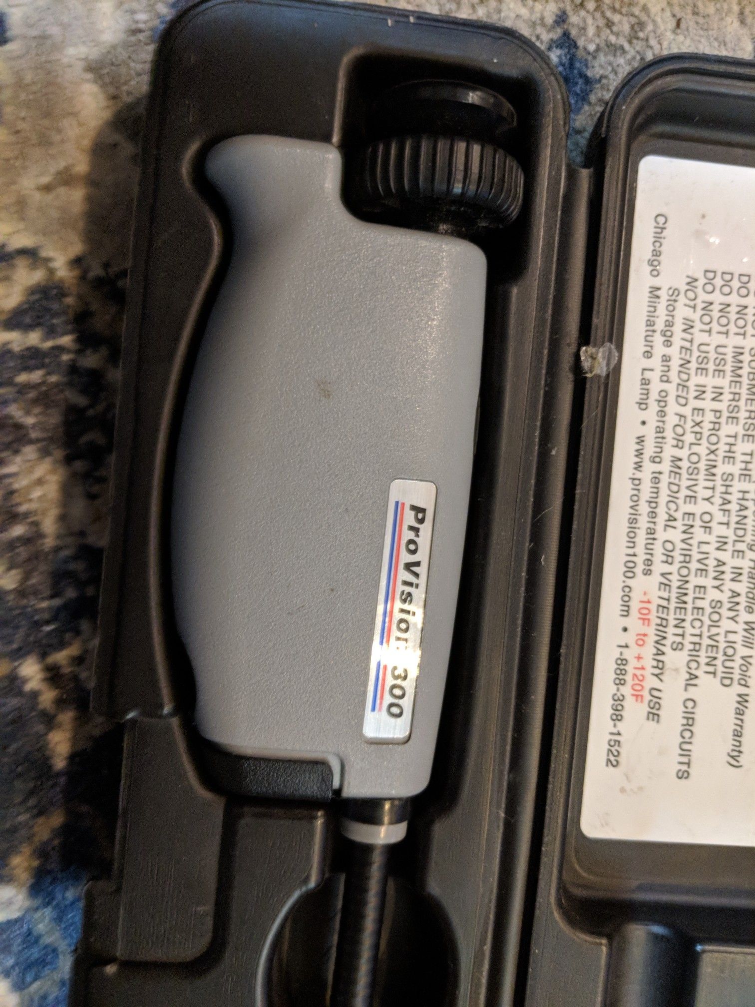 Provision 300 fiber optic inspection tool