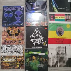 1990s JUNGLE VINYL RECORD COLLECTION 
