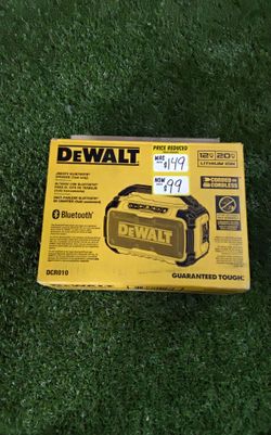 DeWalt DCR010 Hybrid Jobsite Bluetooth Speaker