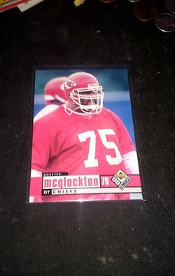 Chiefs football card