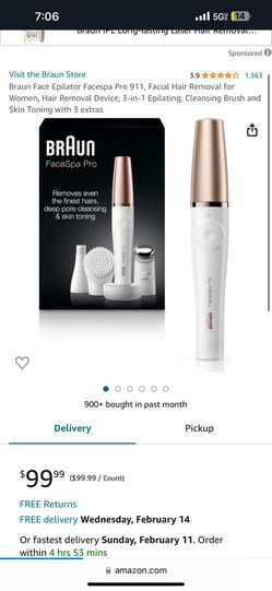Braun Finest Hairs Remove