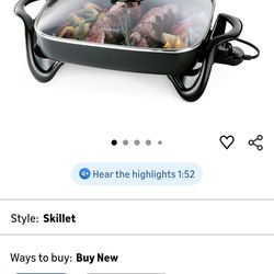 Presto 16 inch Electric Skillet