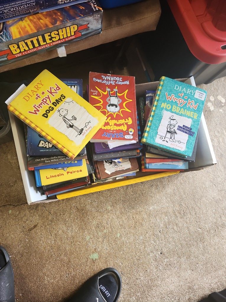 Box Of Kids Books 