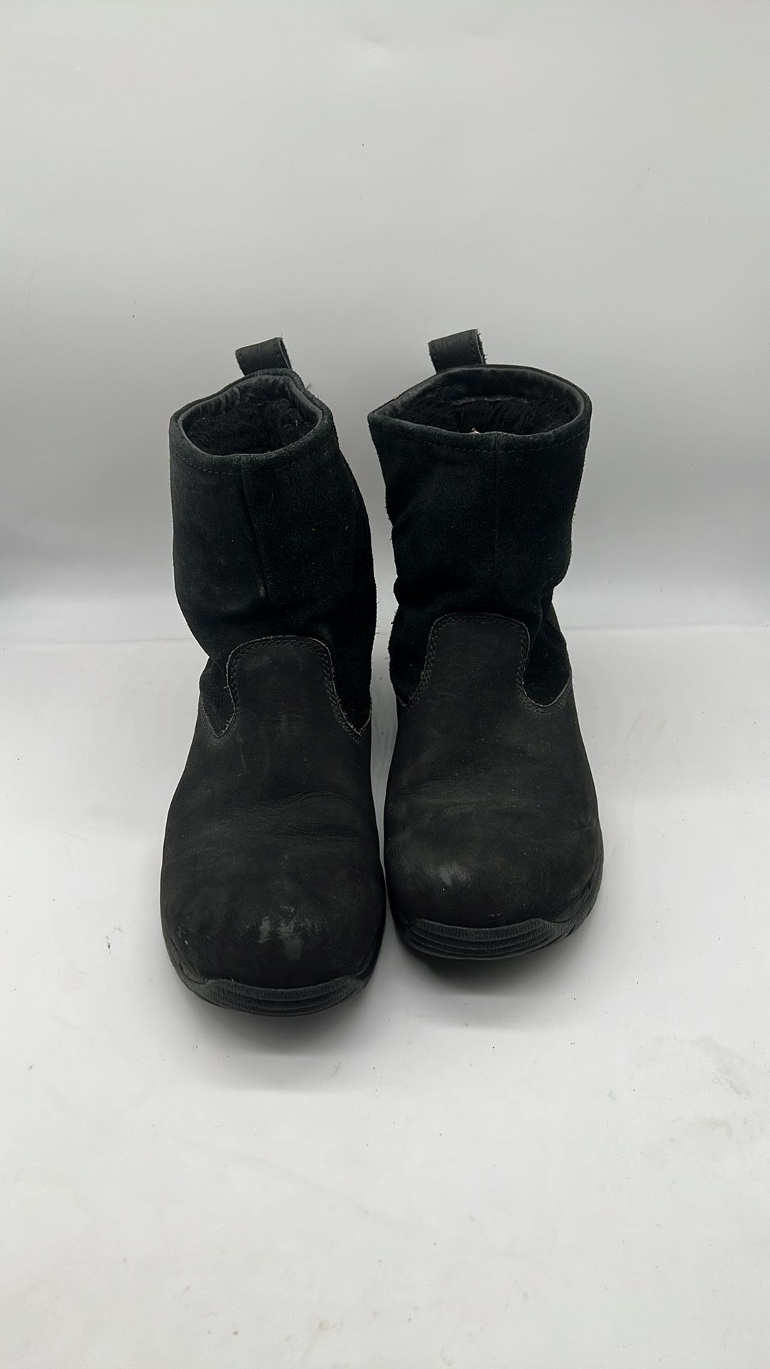 UGG for men DARIUS Vibram UGGPURE Black Wool Fur Suede High Top Boot Size 10