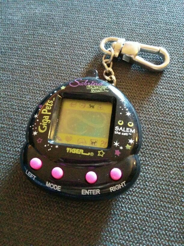 Vintage Giga Pet Sabrina the Teenage Witch Salem the cat