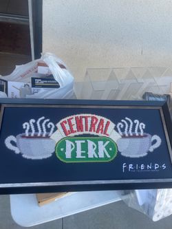 Friends tv show perks coffee sign