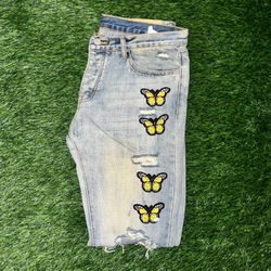 MNML Butterfly Patch Pants 