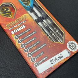 Scimitar Soft Tip Dart Set With Case 
