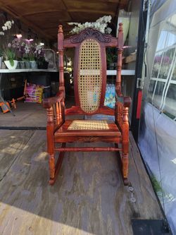 *Solid wood chair....$175.