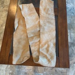 Burlap Chair Sashes 