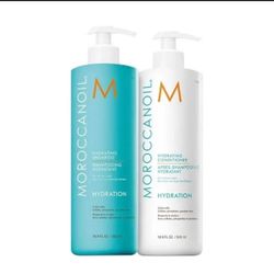 Moroccanoil HYDRATING Shampoo & Conditioner Duo Set 33.8 oz / 1 liter each