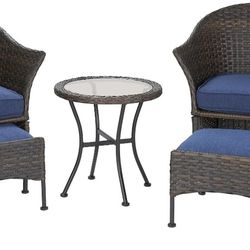 Outdoor Patio Set With Cushions 