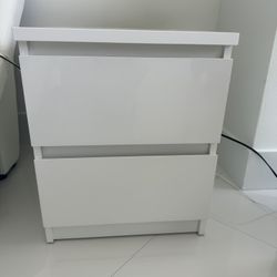 White Nightstand 