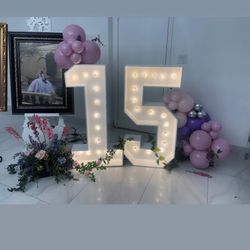 Marquee And Numbers