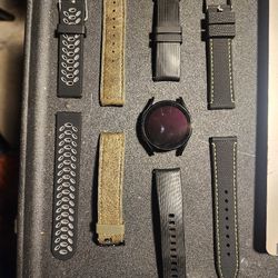 Galaxy 4 Watch And Extra Bands.