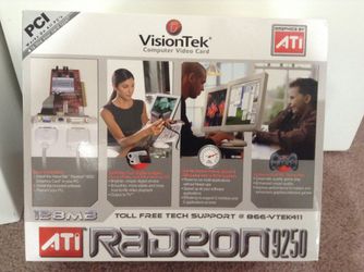 Radeon 9250 Vision Tex Computer Video Card