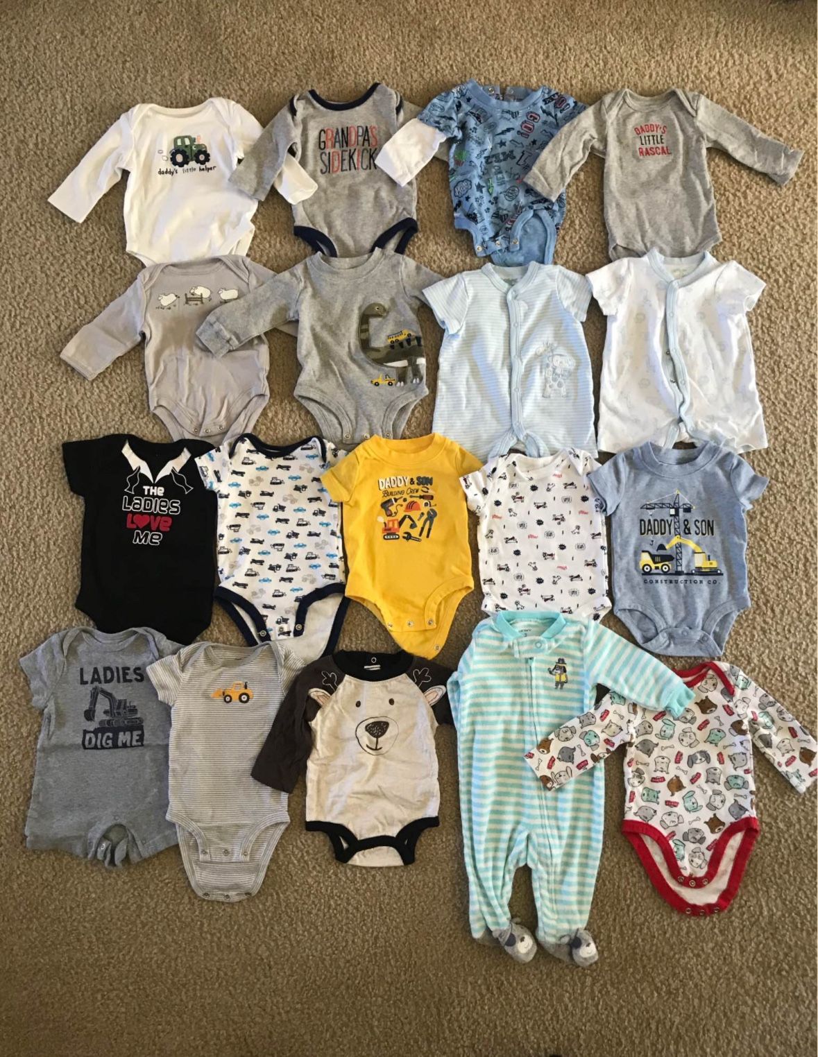 0-3 Baby Boy Clothes