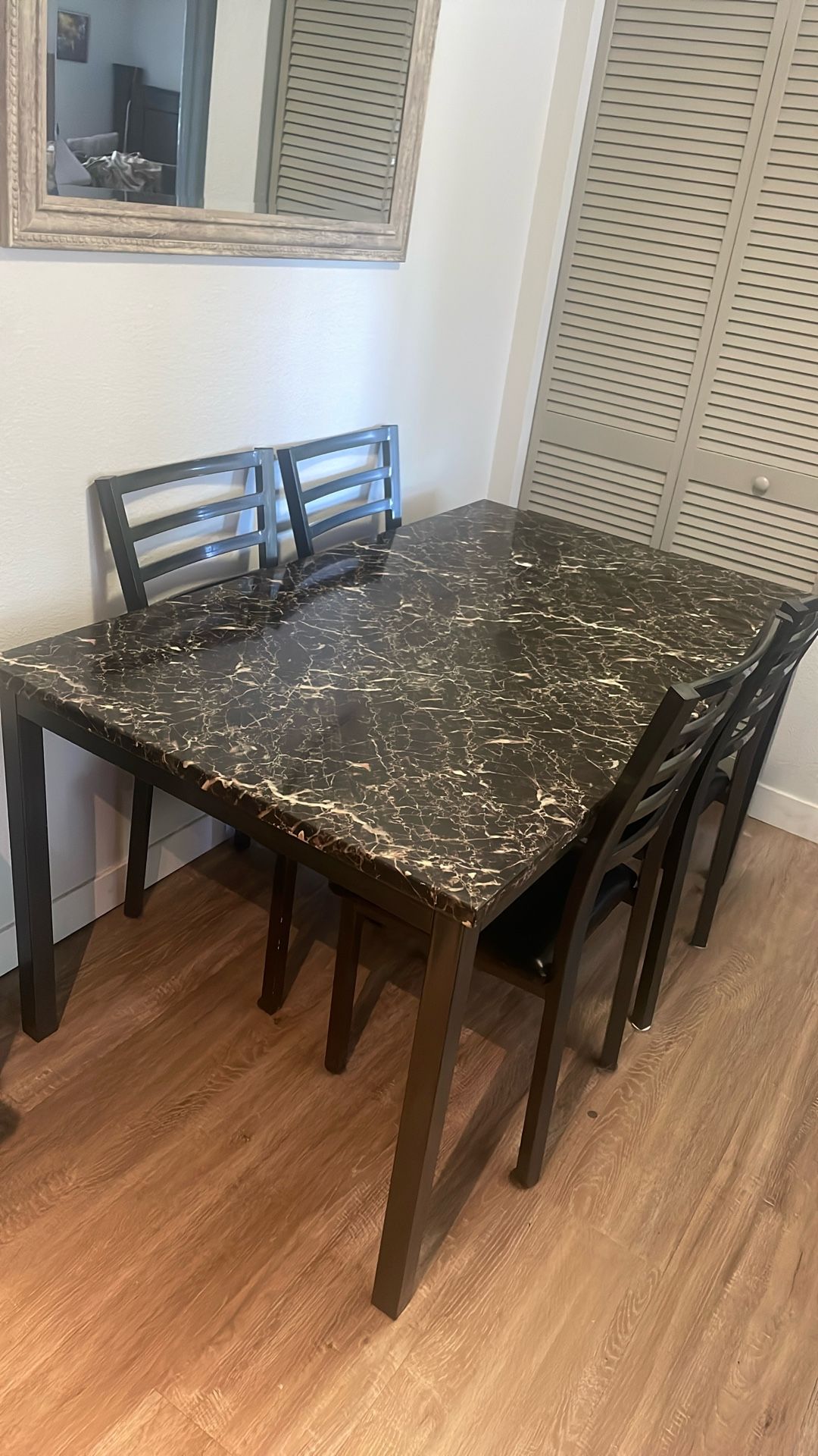 Dining Table With 4 Chairs