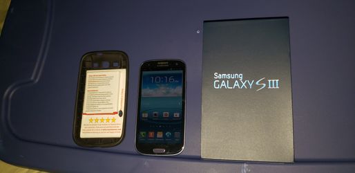 SAMSUNG Galaxy S3 cell phone! ROOTED and works perfect
