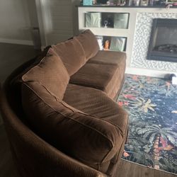 Crescent sofa 