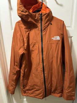 The north face thermo ball eco 3 in 1 snowboarding jacket  puffer orange MEDIUM NEW winter  Warm   