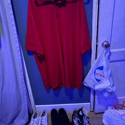 Red polo 4xl