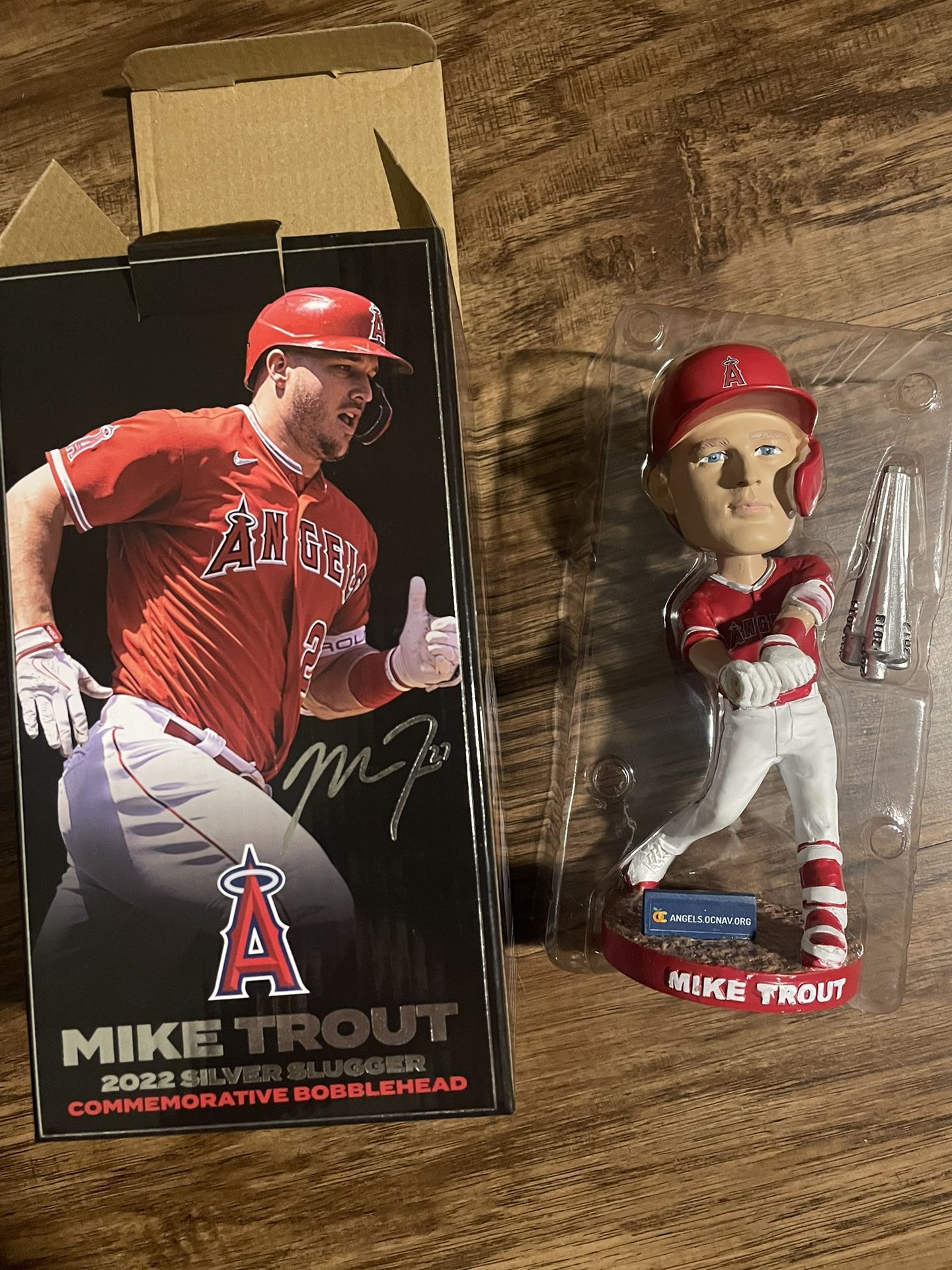 Mike Trout 2022 Silver Slugger Bobble Head
