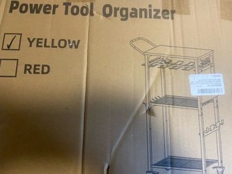 Power tools  cabinet box organizer