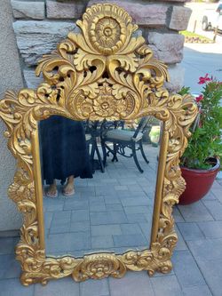 Wood Mirror
