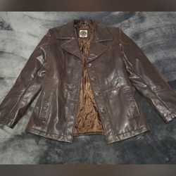 Ladies Vintage Original 1980s Faux Leather Jacket 38.00 obo