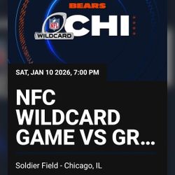 Bears Packers Playoff Tickets