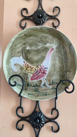 Vintage Decorative Plate- Ed Langdein