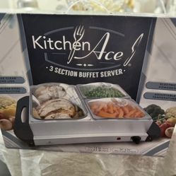 Food Warmers 3 Section 