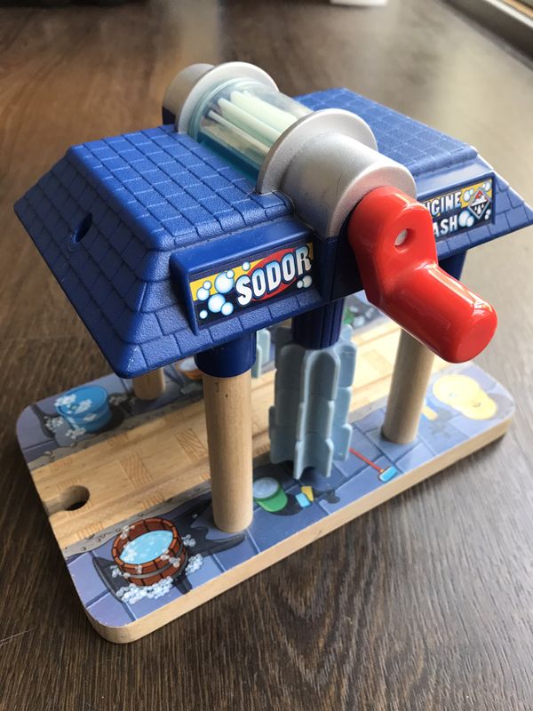 sodor engine wash wooden