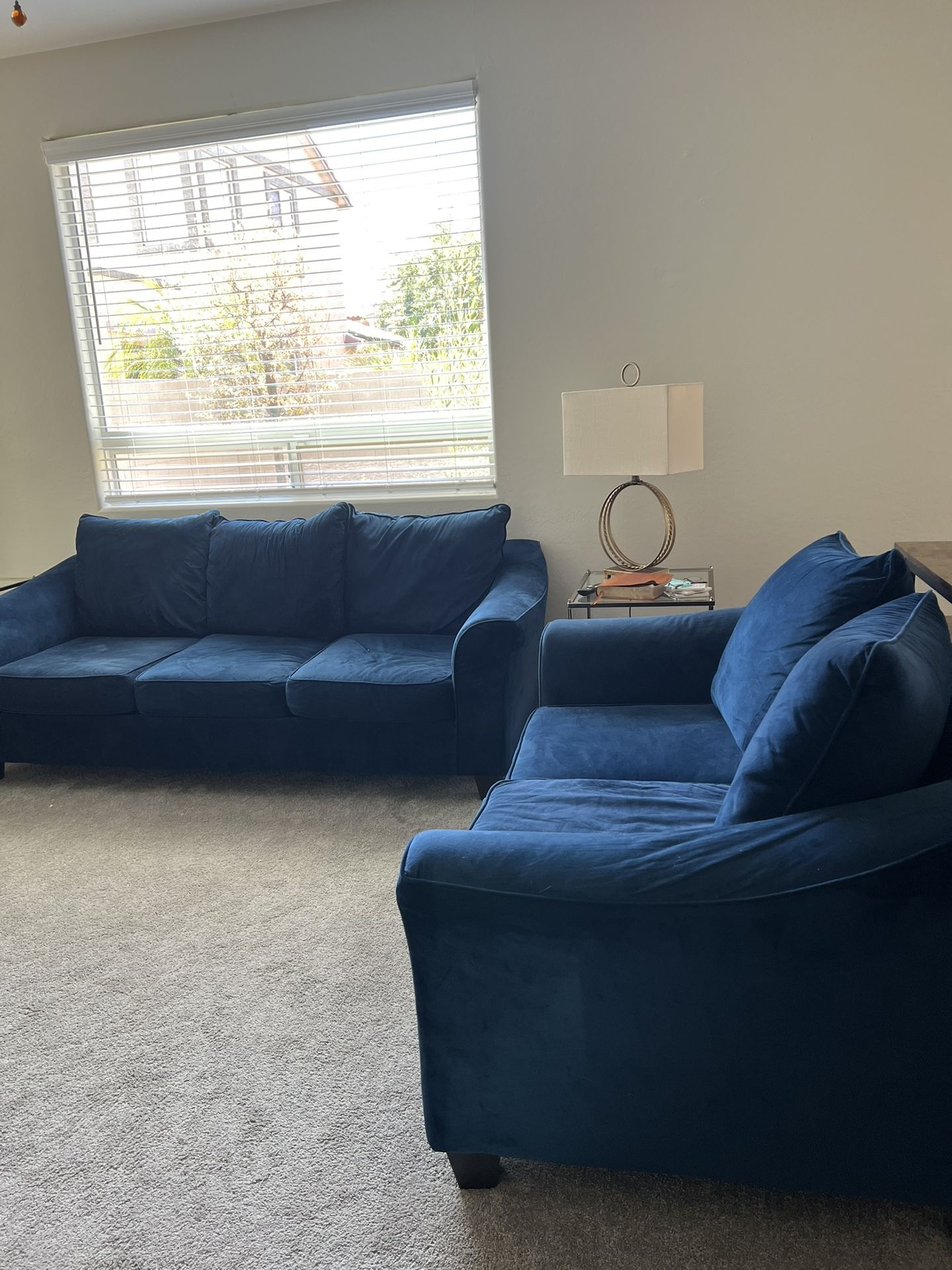 Sofa and Love Seat