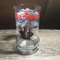 Paramount Pictures Corp. ~ 1984  Vintage Taco Bell Star Trek III ~ The Search For Spock Complete Set Of 4 Drinking Glasses  Thumbnail
