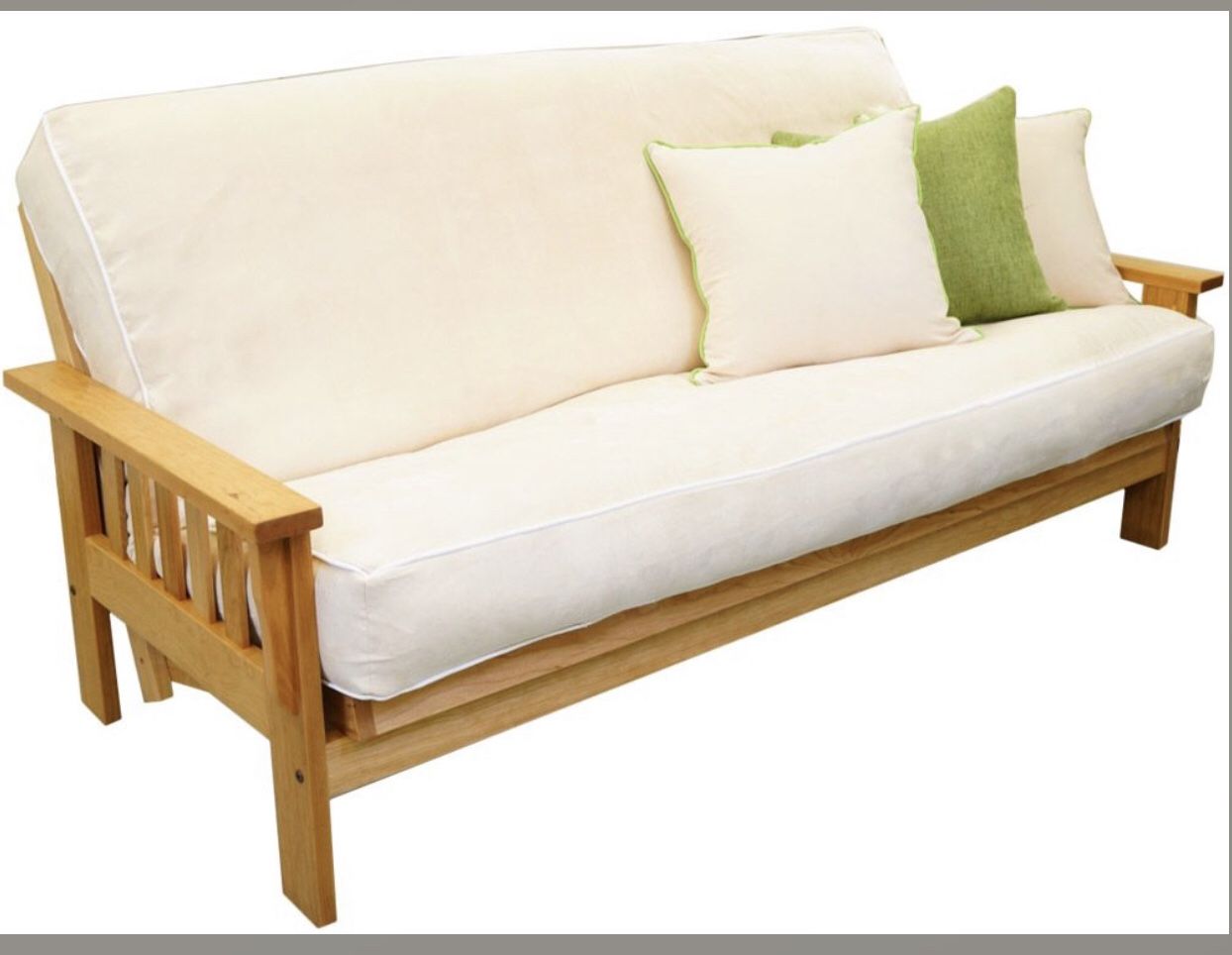 Futon - Solid Oak