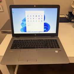 HP 15” EliteBook 850 G4 Laptop 2.71ghz Core i5-7200U 8gb RAM 256gb SSD Windows 11 Pro 
