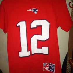 SM. NFL Tom Brady T-shirt 