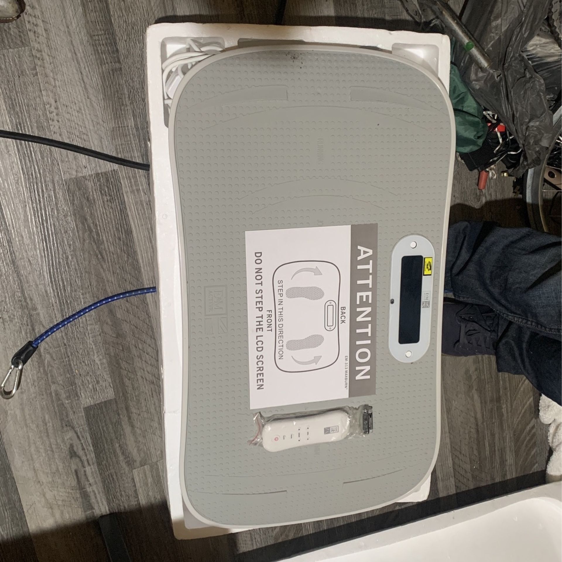 maxburn fitness plate pro II