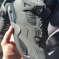 Jordan 4 black cat size 7y brand new