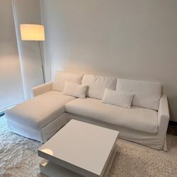IKEA HYLTARP Sofa w chaise 