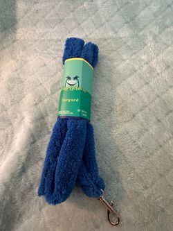 Spring Getaway Blue Fuzzy Lanyard