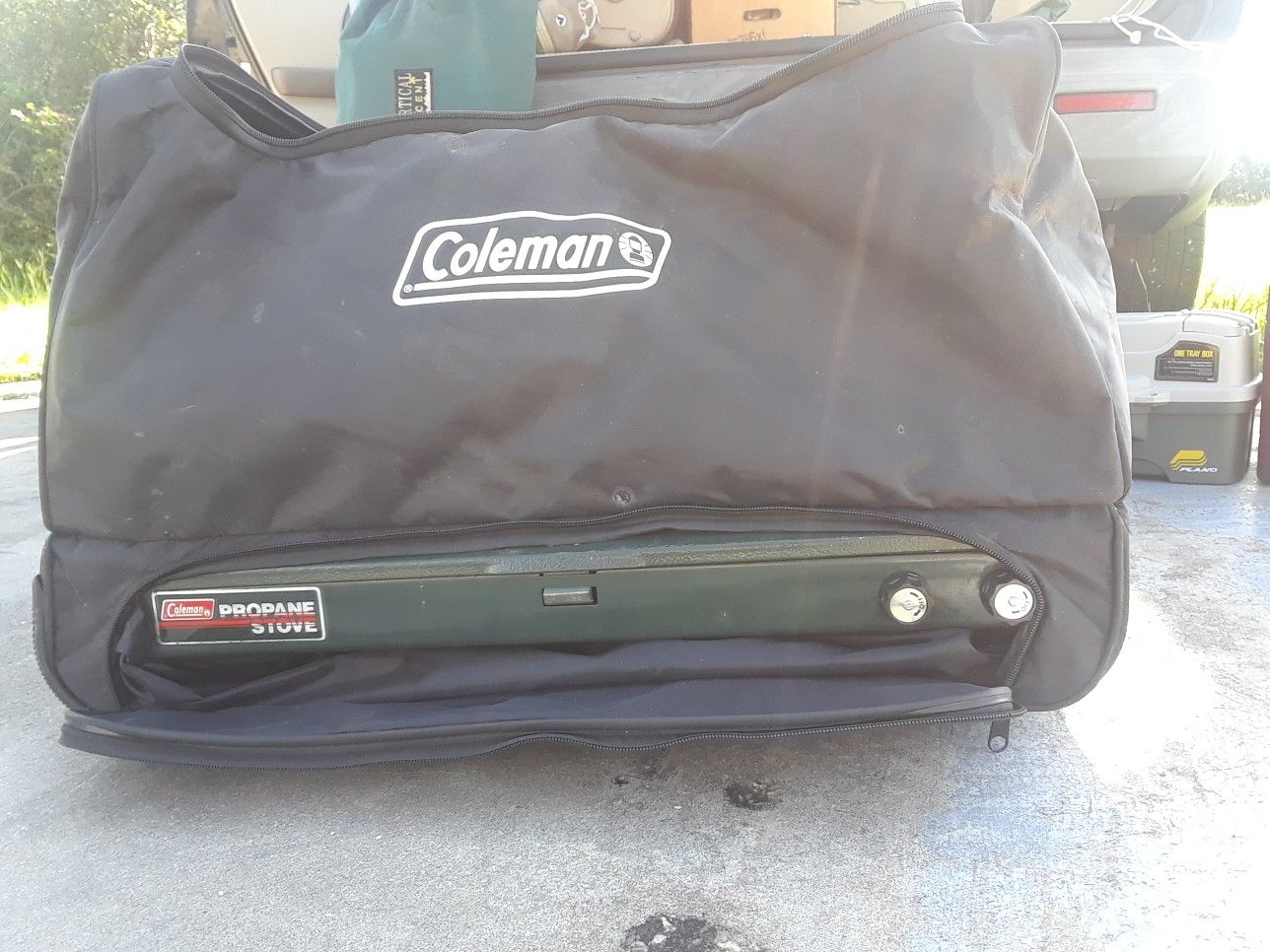 Coleman camping gear