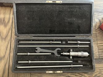 Starrett Interchangeable Anvil Micrometer 